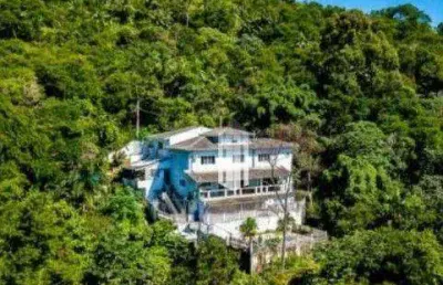 Lindo sobrado com vista mar! 3 dormitórios à venda, 3.416m² por r$ 1.800.000 - cigarras - são sebastião/sp