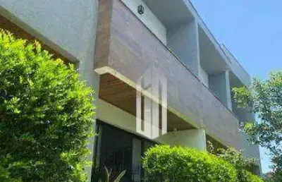 Sobrado mobiliado em condomínio fechado no pontal de santa marina, caraguá!