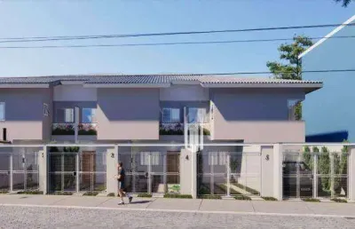 Sobrado com 2 dormitórios à venda, 74 m² por r$ 410.000,00 - pontal de santa marina - caraguatatuba/sp