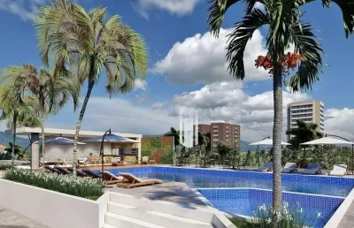 Apartamento 4 dormitórios à venda, 190 m² por r$ 2.800.000 indaiá caraguatatuba