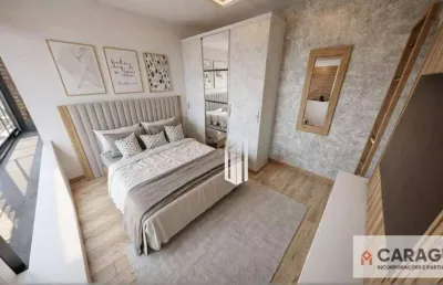 Village com 2 dormitórios à venda, 44 m² por r$ 249.900,00 - porto novo - caraguatatuba/sp