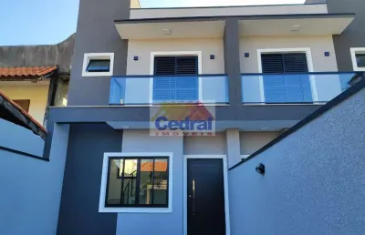 Sobrado à venda, 107 m² por r$ 620.000,00 - mogi moderno - mogi das cruzes/sp