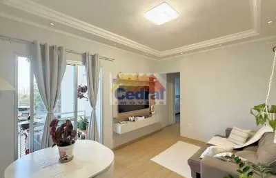 Apartamento com 02 dormitórios e varanda mobiliado  - passaredo do itapety 1