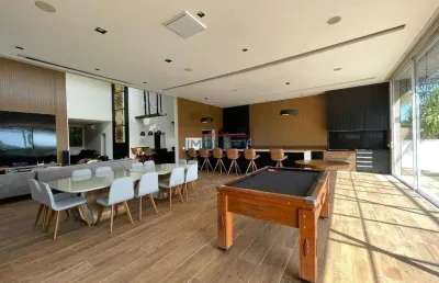 Paraíso exclusivo em atibaia, sp - mansão em condomínio fechado