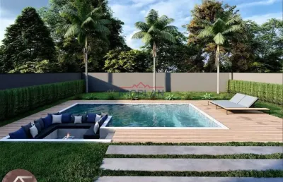 Casa com 4 suítes à venda no condomínio figueira garden