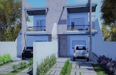 Sobrado novo a venda em atibaia, recreio maristela,  bairro residencial de ruas