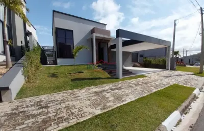Casa para locação com piscina no condomínio buona vita gold- atibaia/sp