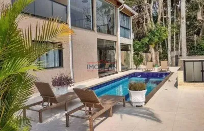 Casa a venda vila santista, com 4 suites, atibaia excelente localização proximo