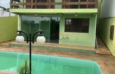 Casa á venda e locação  com 186,28 m² com piscina - jardim paulista - atibaia -