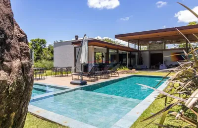 Casa em condomínio fechado com 4 quartos para alugar no jardim flamboyant-b, atibaia , 500 m2 por r$ 22.000