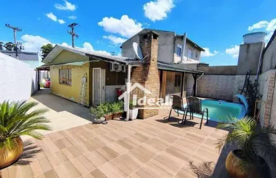 Casa com 4 dormitórios à venda, - três marias - esteio/rs