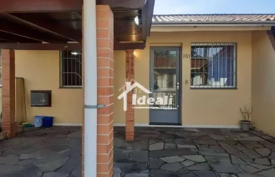 Casa com 2 dormitórios à venda, 42 m² por r$ 255.000,00 - pasqualini - sapucaia do sul/rs