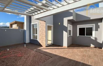 Casa com 2 dormitórios à venda, 47 m² por r$ 299.000,00 - sete - sapucaia do sul/rs