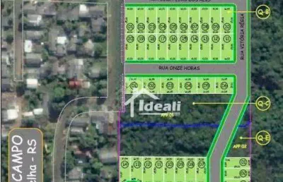 Terreno residencial à venda, campo grande, estância velha - te0436.