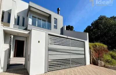 Sobrado com 3 dormitórios à venda, 190 m² por r$ 1.258.000,00 - cristo rei - são leopoldo/rs