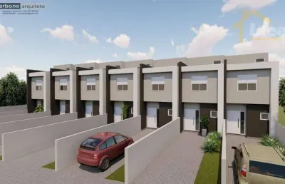 Sobrado com 2 dormitórios à venda, 67 m² por r$  - vargas - sapucaia do sul/rs