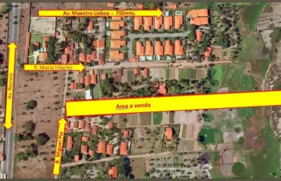 Terreno à venda na Rua Miguel Pio, Lagoa Redonda, Fortaleza