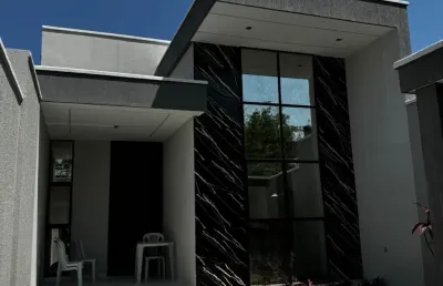 Casa plana de alto padrão no bairro sapiranga com 3 suítes