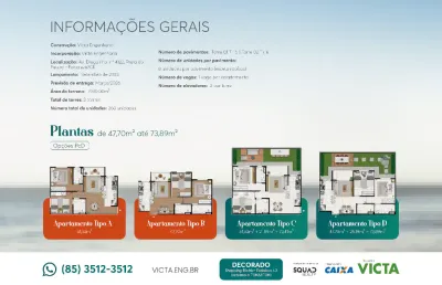 Apartamento com 2 quartos à venda na Avenida Dioguinho, 4122, Praia do Futuro II, Fortaleza