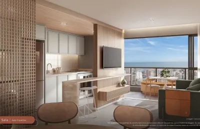 Apartamento com 1 quarto à venda na Avenida Rui Barbosa, 901, Aldeota, Fortaleza
