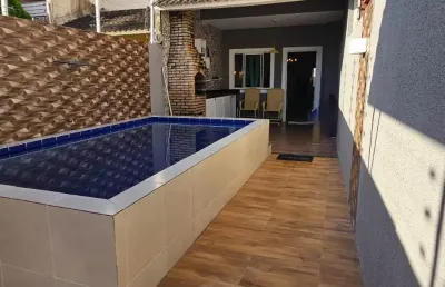 Excelente casa duplex na messejana com 3 quartos 2 suítes, projetada, com piscina, próximo a ypioca da washington soares,