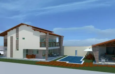 Vende - se casa de alto padrão na praia da taiba e próximo a lagoa do kite