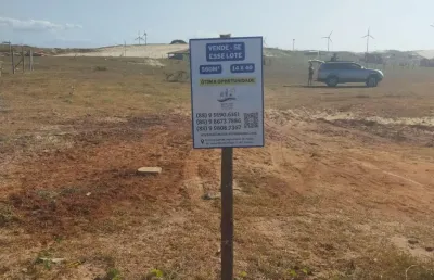 Terreno á venda na avenida principal do barramar da taiba e com preço imperdível