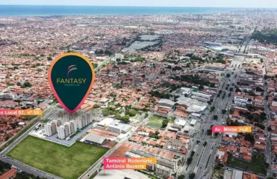 Apartamento com 2 quartos à venda na Rua Padre Perdigão Sampaio, 66, Quintino Cunha, Fortaleza