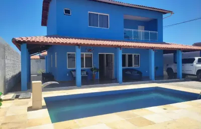 Vende - se casa duplex no barramar da taiba com piscina e deck completo