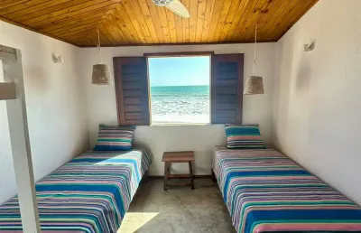 Vende - se casa frente mar na taiba e com acesso direto a praia