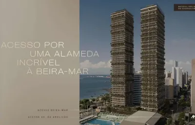 Apartamento para investidor na avenida abolição beira mar