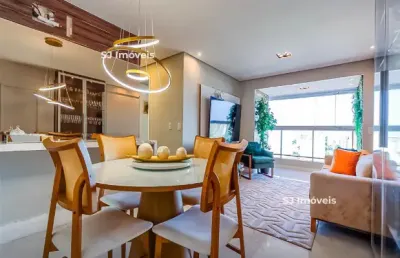 Todo mobiliado com amplo espaço para a família na av.heráclito graça