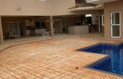 Casa em condomínio fechado com 6 quartos para alugar no Recanto Real, São José do Rio Preto 