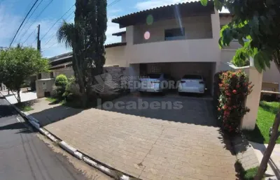 Casa em condomínio fechado com 4 quartos à venda no Recanto Real, São José do Rio Preto 