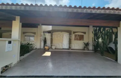 Casa em condomínio fechado com 3 quartos à venda no Jardim Caparroz, São José do Rio Preto 