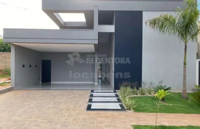 Casa em condomínio fechado com 3 quartos à venda no Residencial Figueira II, São José do Rio Preto 