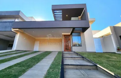 Terras de alphavile - mirassol - casa nova, 3 suites, vaga,
