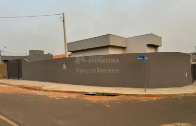 Venda de casa nova com 03 dormitórios em bady bassit.
