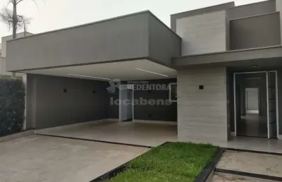 Casa em condomínio fechado com 3 quartos à venda no Condomínio Vilage La Montagne, São José do Rio Preto 