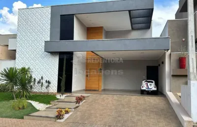 Casa em condomínio fechado com 3 quartos à venda no Quinta do Lago Residence, São José do Rio Preto 