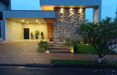 Maravilhosa casa em condomínio mobiliada para locação - 3 dormitórios / cond. jardim botânico
