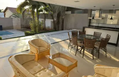 Casa com 4 suítes sendo 1 master no condominio damha i.