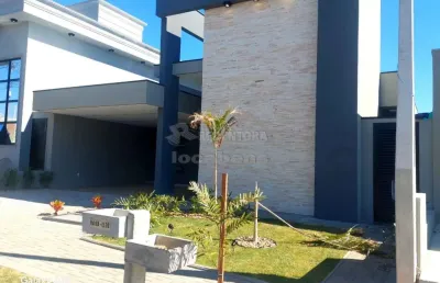 Terra vista residence club mirassol, casa com 03 suítes e área de lazer com piscina.