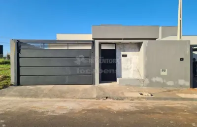 Casa com 02 dormitórios, 02 vagas de garagens no bairro maisparque rio preto.