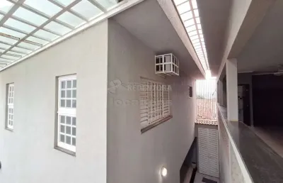 Aluga/  lindo e amplo sobrado com 04 quartos e 01 edícula casa sobrado - parque industrial residencial ou comercial para locação em são josé do rio preto