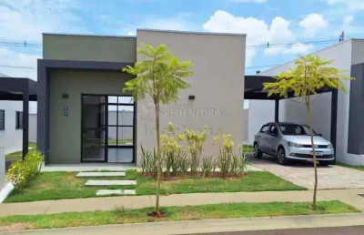 Casa em condomínio fechado com 3 quartos à venda no Urban Fortes, São José do Rio Preto 