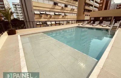 Venda apartamento 2 dorms com suíte em josé menino - santos