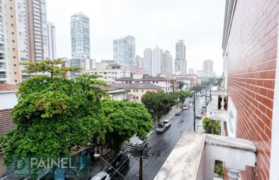 Apartamento à venda no embaré, santos: 208m², 5 dorms, 2 suítes