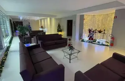 Flat à venda em são vicente - 1 dormitório por r$130.000