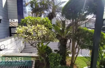 Ponta da praia 2 dormitórios elevador garagem fechada